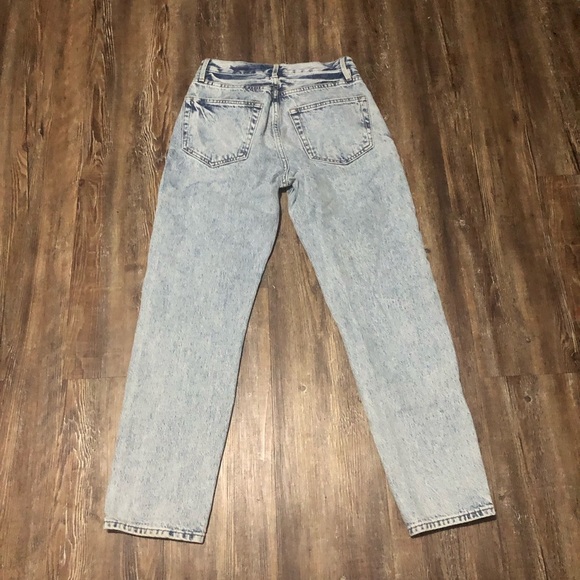 Frame Jeans Women's 24 Le Original Button Fly Straight Leg in Richlake Wash Deni - Picture 6 of 7